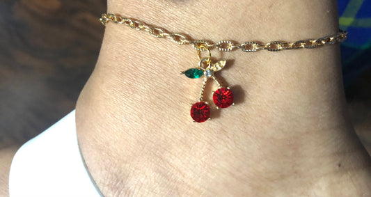 Cherry Anklet 🍒